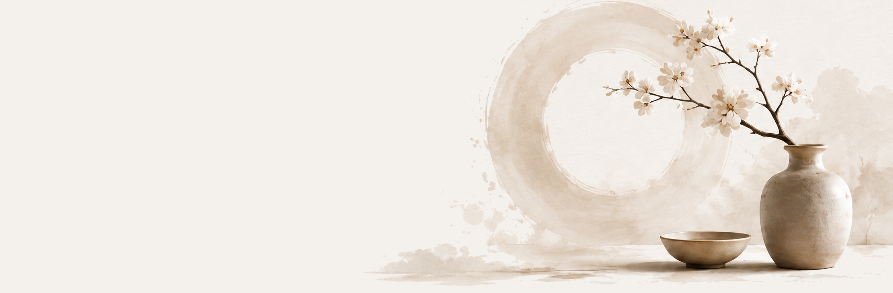 Calm Reiki healing room with massage table and peaceful Japanese-inspired décor